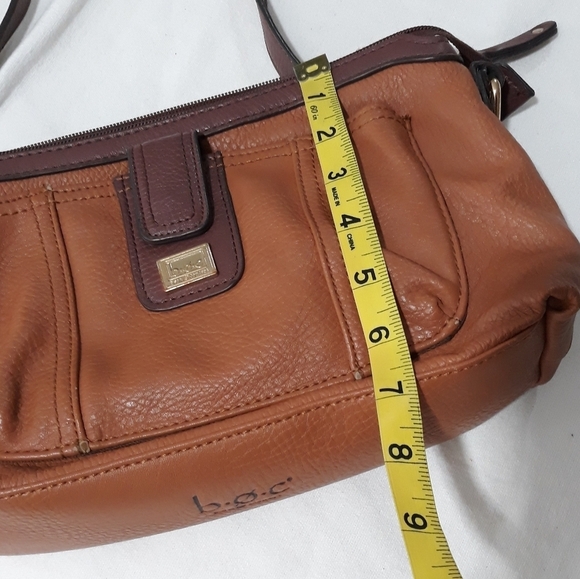 Boc  Shoulder/Crossbody Camel Bag Zipper for Closure - Picture 12 of 15